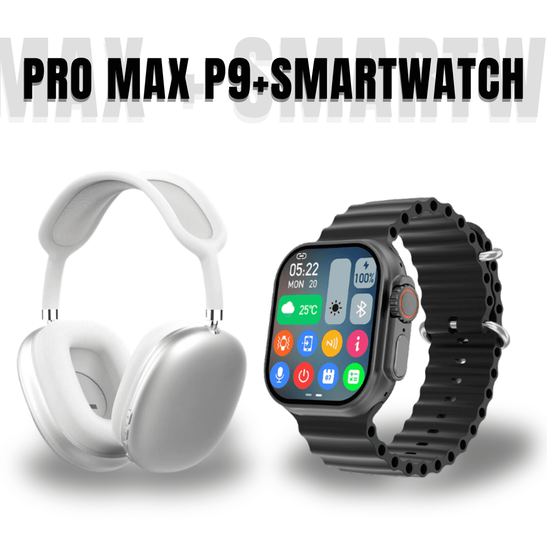 PRO MAX P9 + ULTRA 2 SMARTWATCH ⌚ | EL PAR INFALTABLE