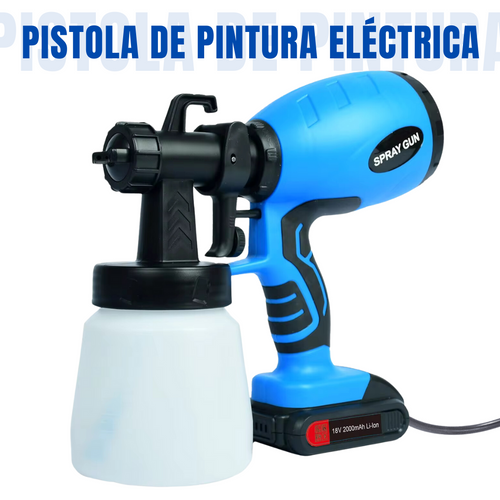 PISTOLA DE PINTURA ELÉCTRICA Y PORTABLE | PINTA FÁCIL Y RÁPIDO