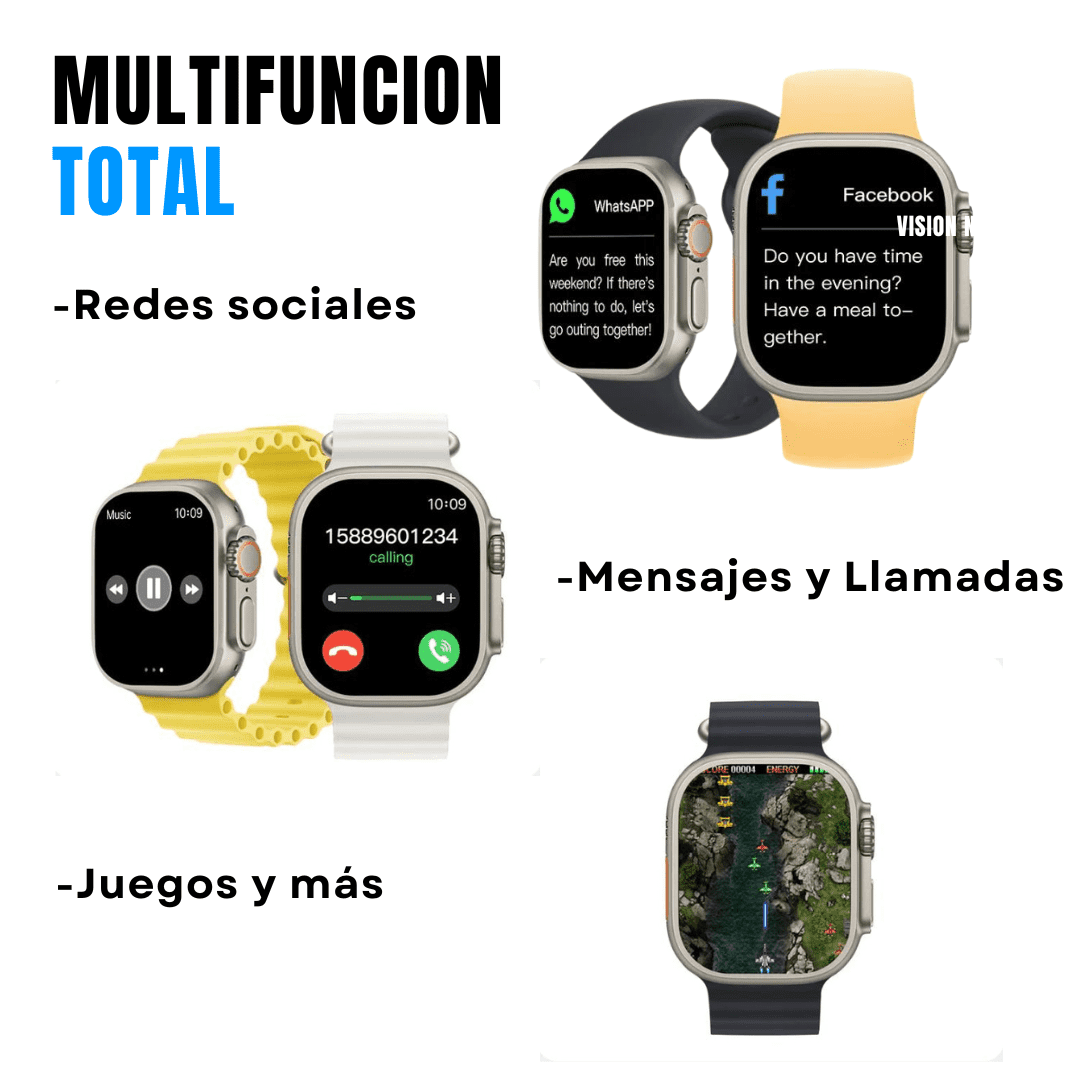 PRO MAX P9 + ULTRA 2 SMARTWATCH ⌚ | EL PAR INFALTABLE