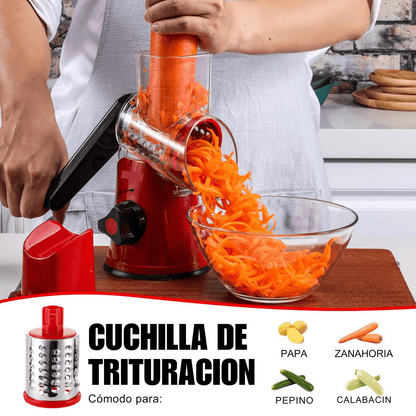 RALLATODO | RALLADOR MULTIFUNCION 3 EN 1 + LIBRO DE RECETAS GRATIS!