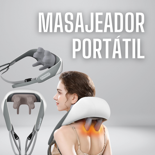 RELAXPRO 360 | MASAJEADOR CON CALOR PARA CUELLO Y MÁS