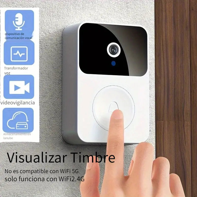 SAFEHOME | TIMBRE INTELIGENTE CON CÁMARA INCLUÍDA